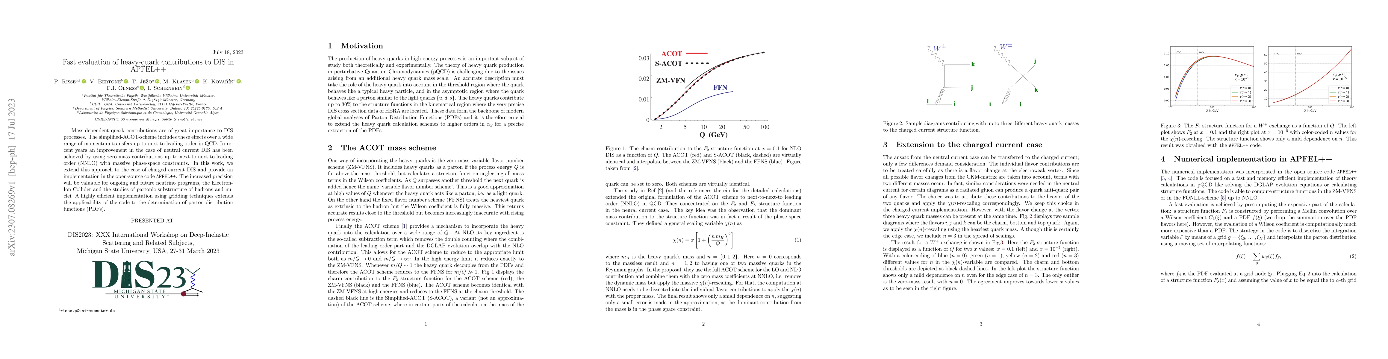 Thumbnail for Fast evaluation of heavy-quark contributions to DIS in APFEL++