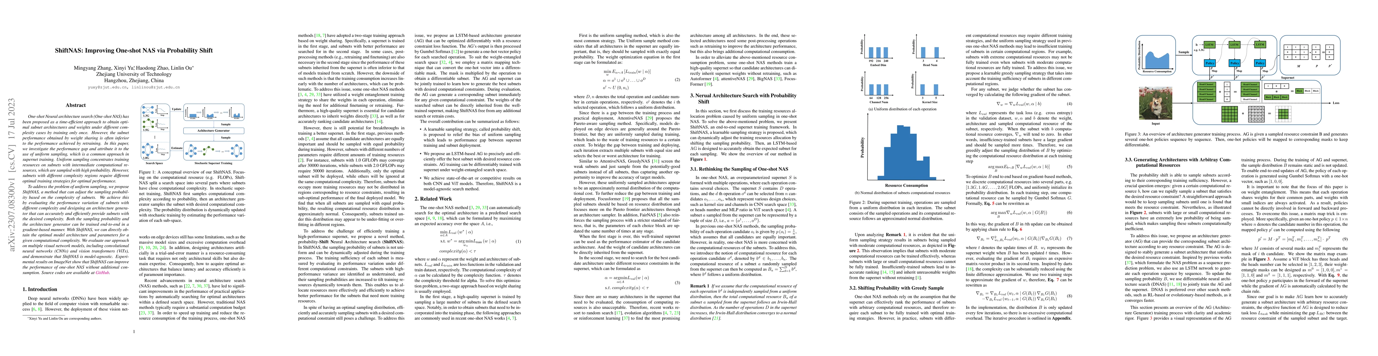 Thumbnail for ShiftNAS: Improving One-shot NAS via Probability Shift