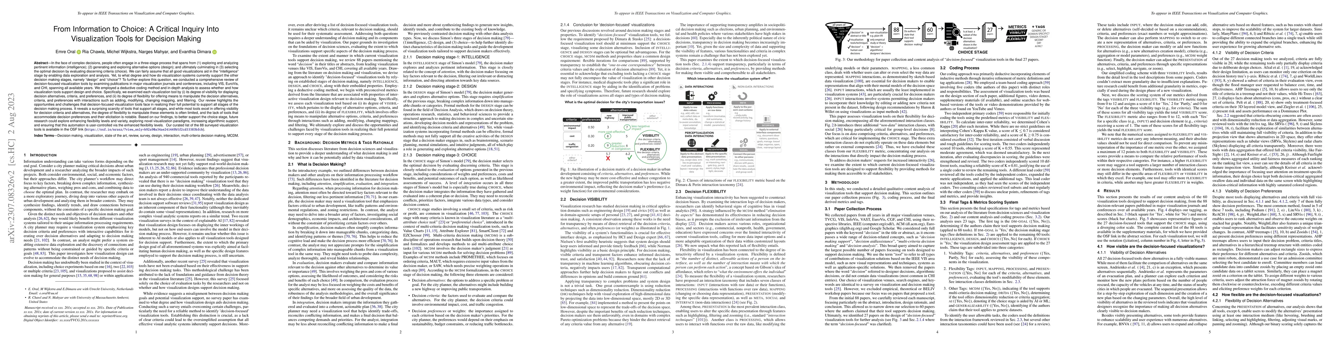 Thumbnail for From Information to Choice: A Critical Inquiry Into Visualization Tools
  for Decision Making