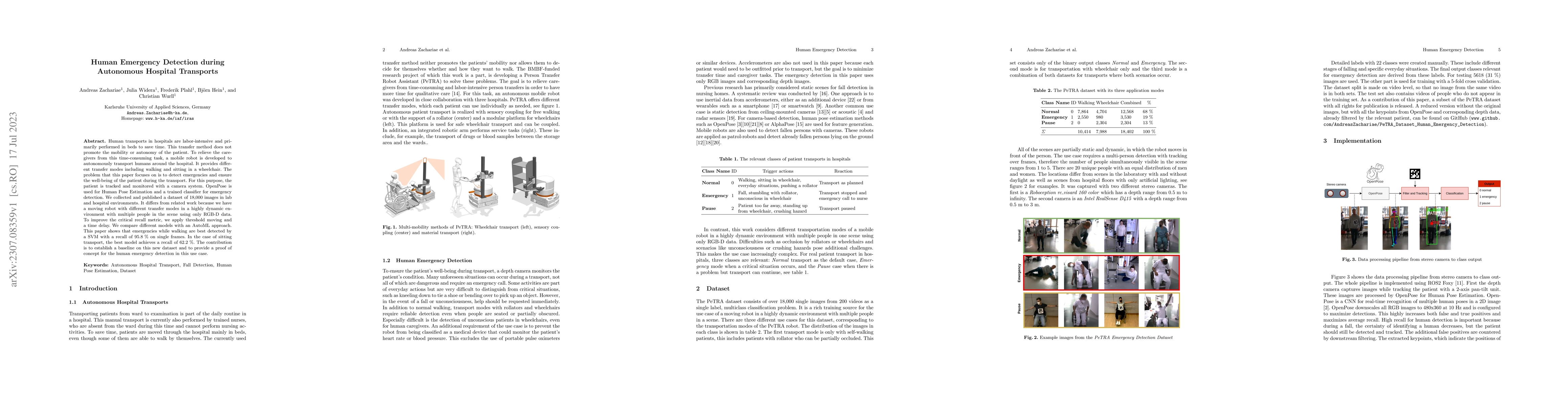 Thumbnail for Human Emergency Detection during Autonomous Hospital Transports