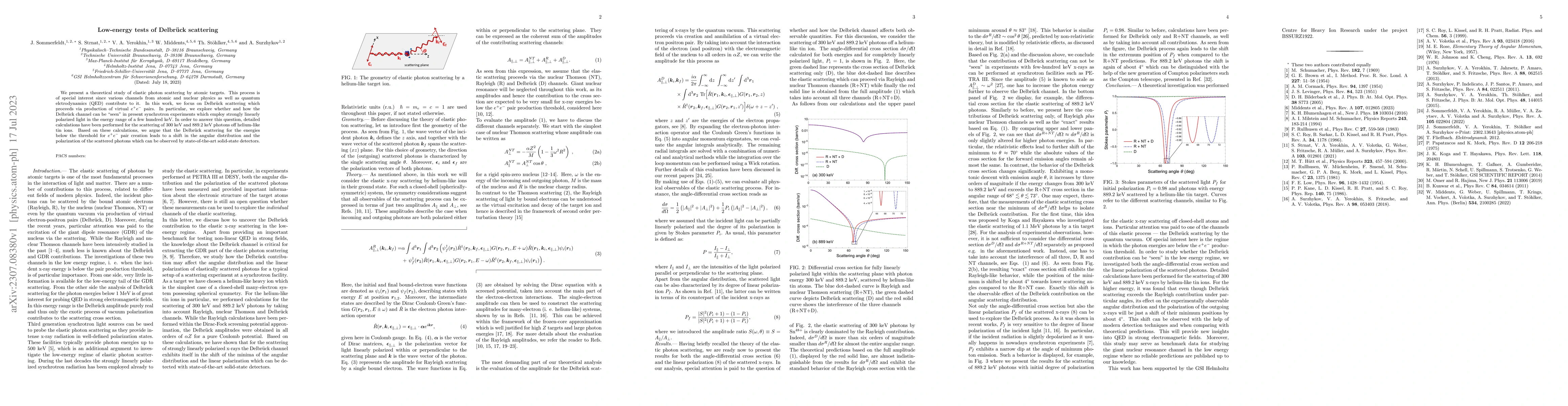 Thumbnail for Low-energy tests of Delbr\"uck scattering