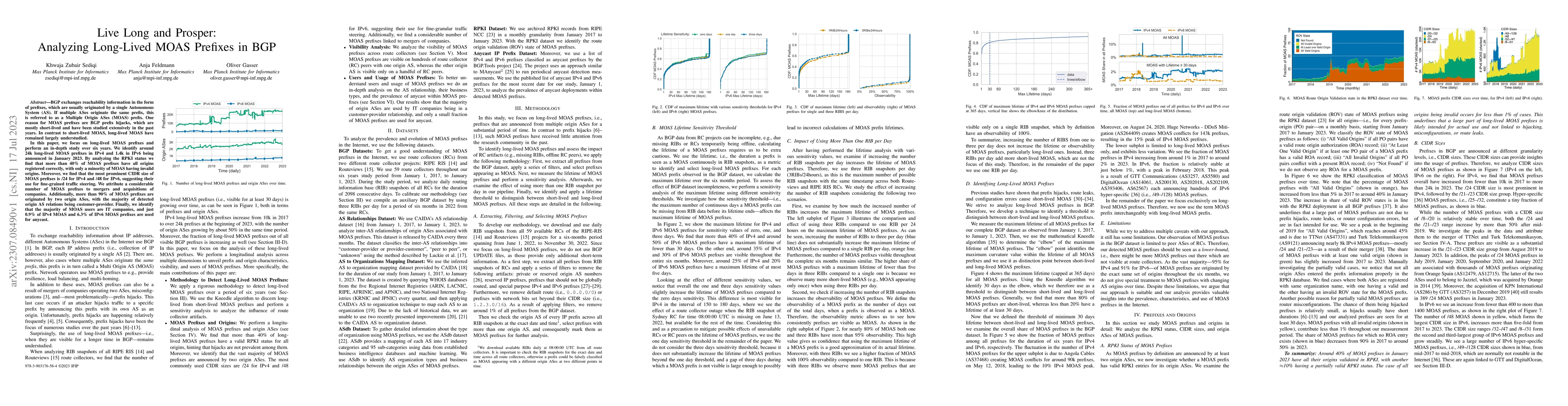 Thumbnail for Live Long and Prosper:Analyzing Long-Lived MOAS Prefixes in BGP