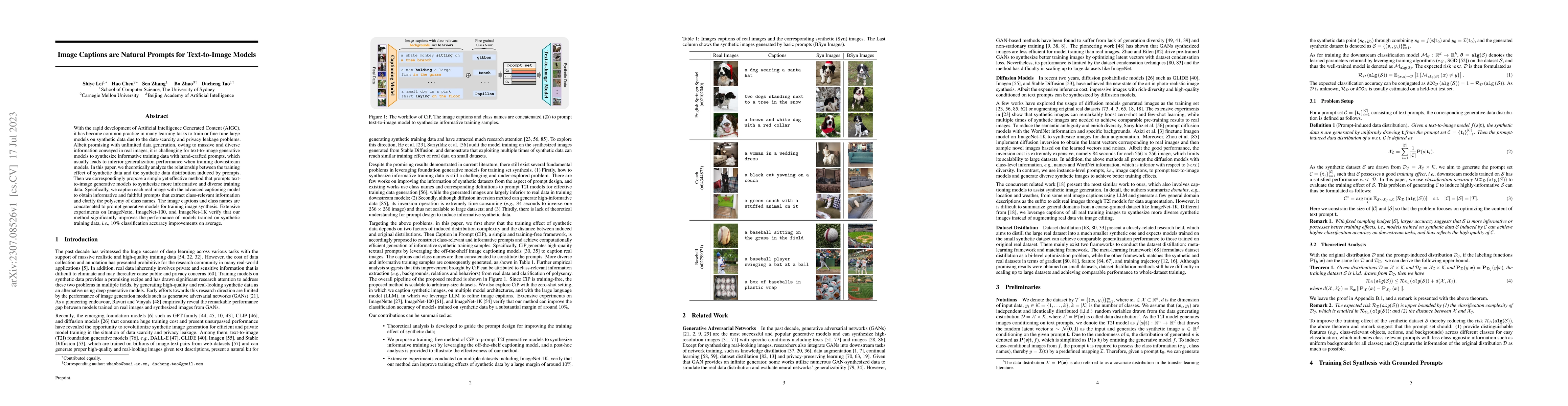 Thumbnail for Image Captions are Natural Prompts for Text-to-Image Models