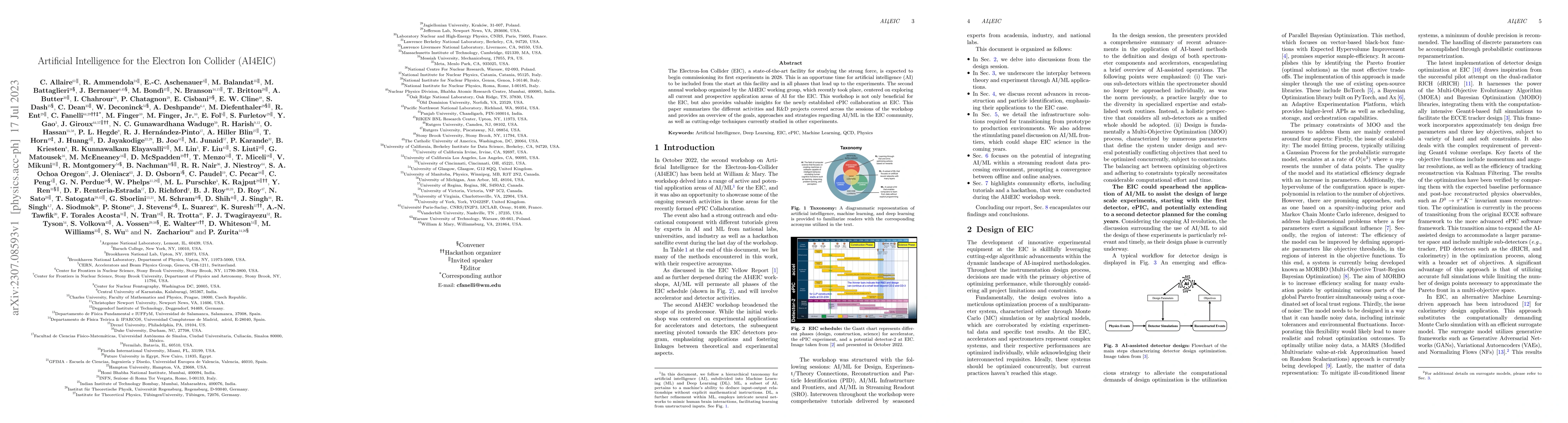 Thumbnail for Artificial Intelligence for the Electron Ion Collider (AI4EIC)