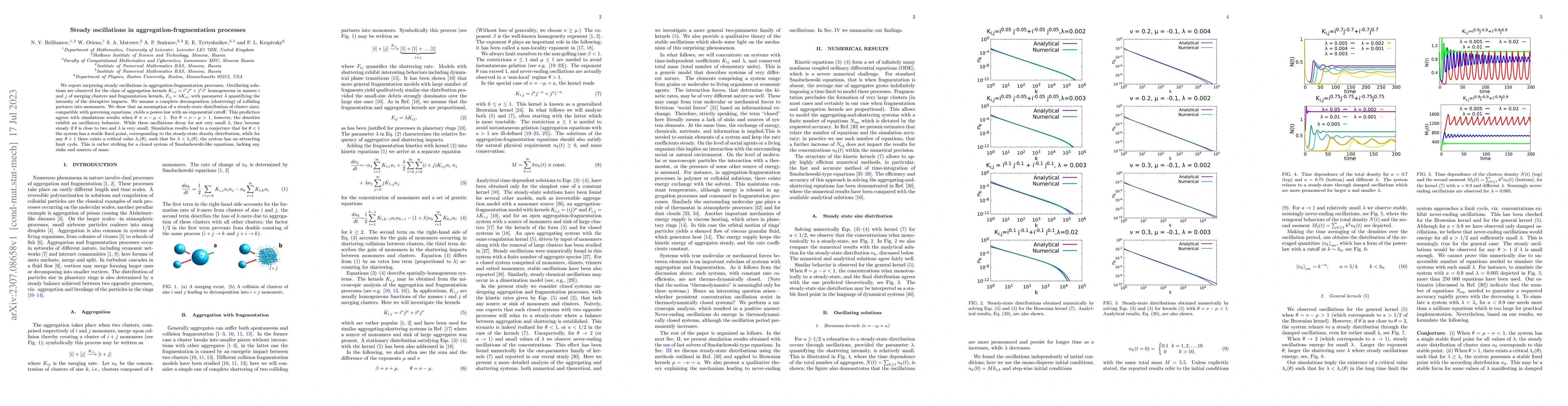 Thumbnail for Steady oscillations in aggregation-fragmentation processes