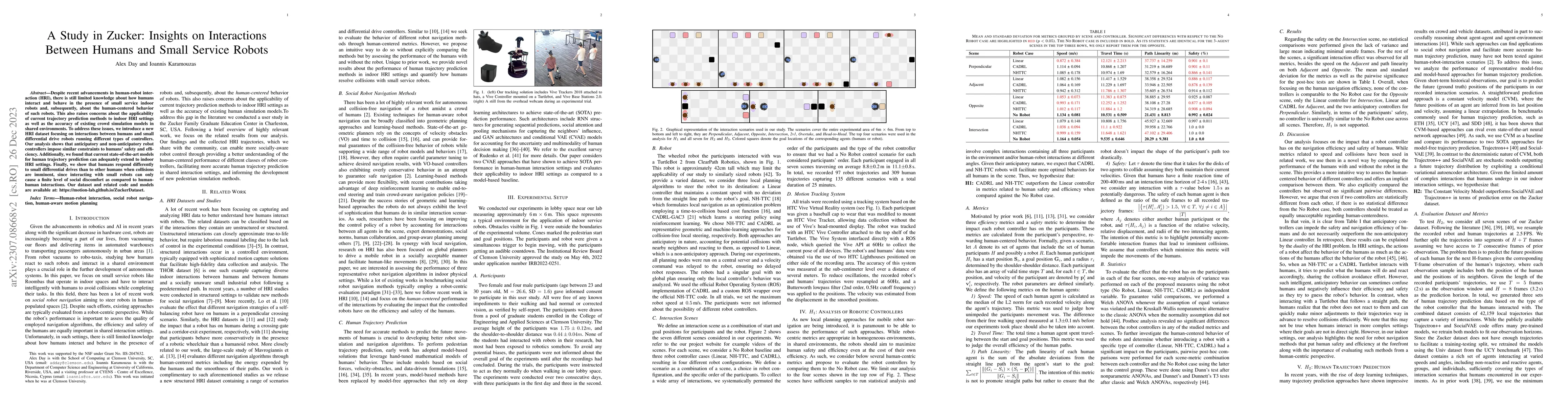 Thumbnail for A Study in Zucker: Insights on Interactions Between Humans and Small
  Service Robots
