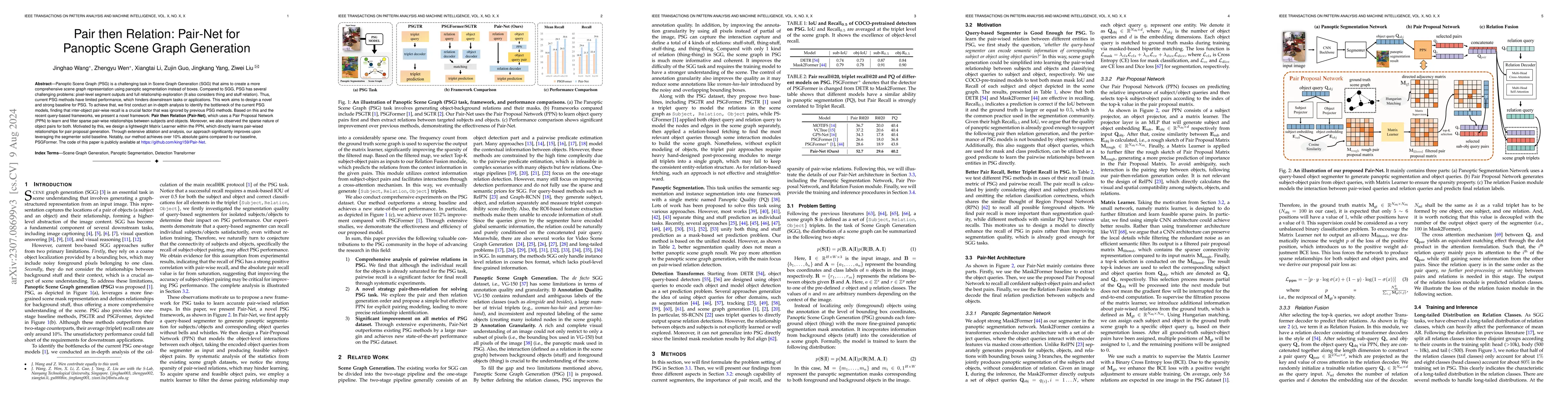 Thumbnail for Pair then Relation: Pair-Net for Panoptic Scene Graph Generation