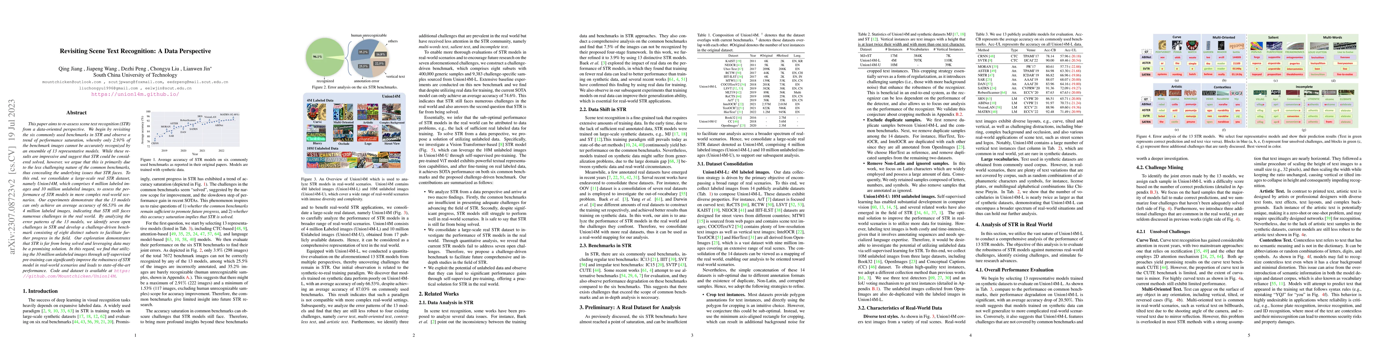 Thumbnail for Revisiting Scene Text Recognition: A Data Perspective