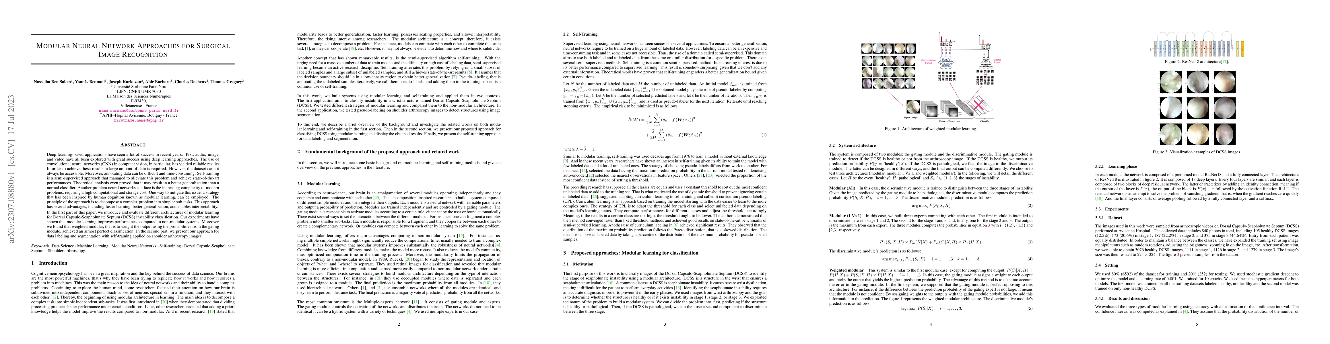 Thumbnail for Modular Neural Network Approaches for Surgical Image Recognition