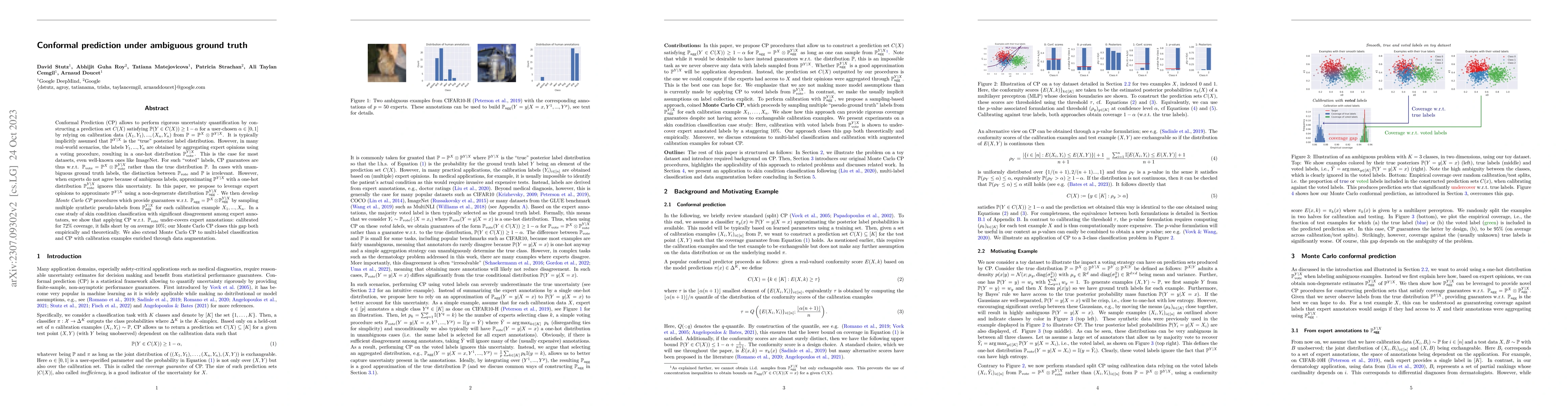 Thumbnail for Conformal prediction under ambiguous ground truth