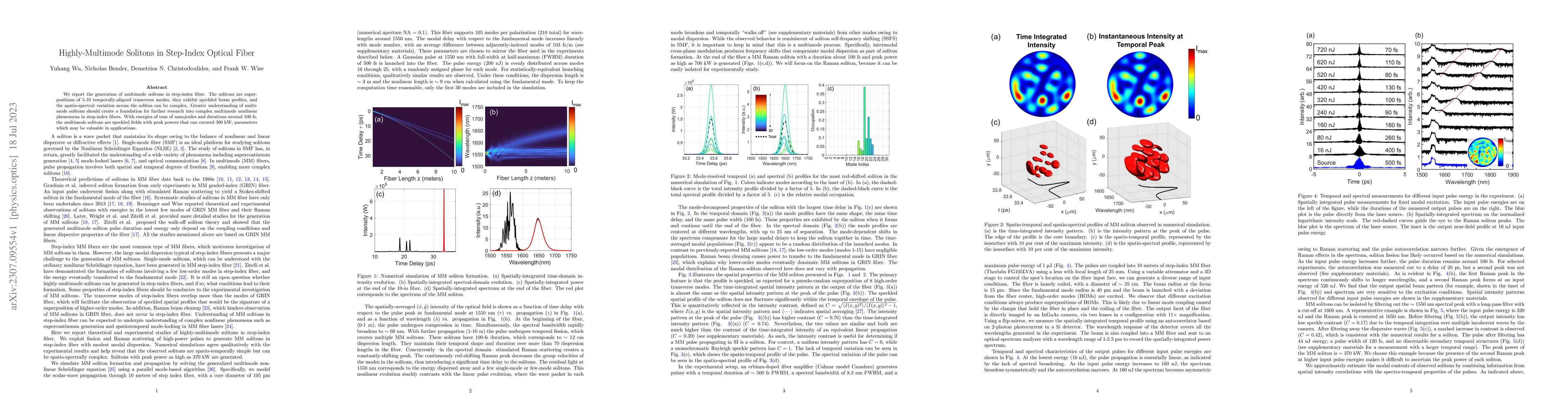 Thumbnail for Highly-Multimode Solitons in Step-Index Optical Fiber