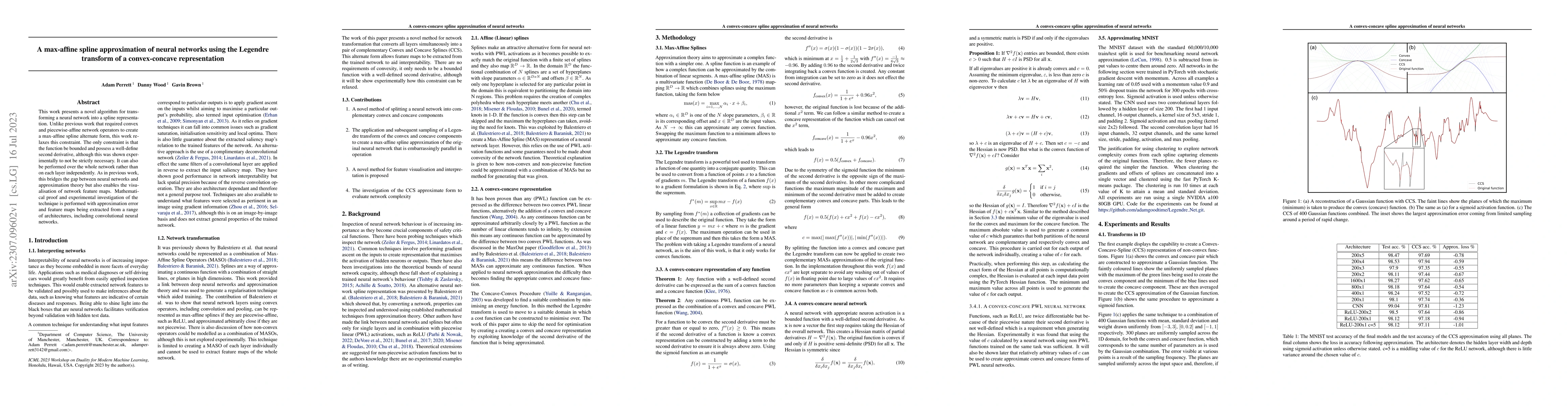 Thumbnail for A max-affine spline approximation of neural networks using the Legendre
  transform of a convex-concave representation