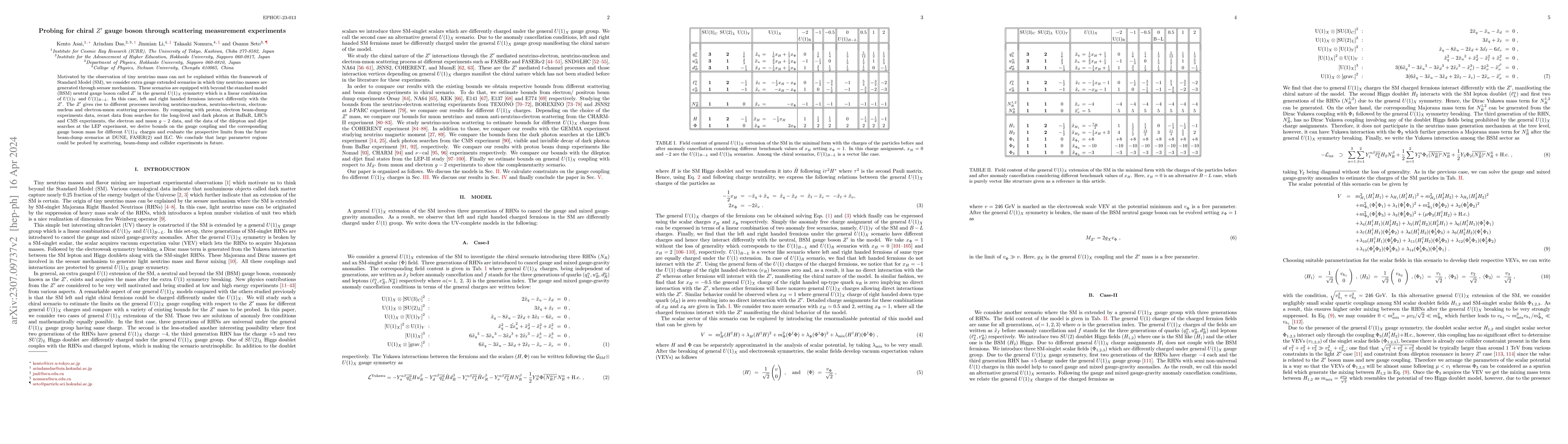 Thumbnail for Probing for chiral $Z^\prime$ gauge boson through scattering measurement
  experiments