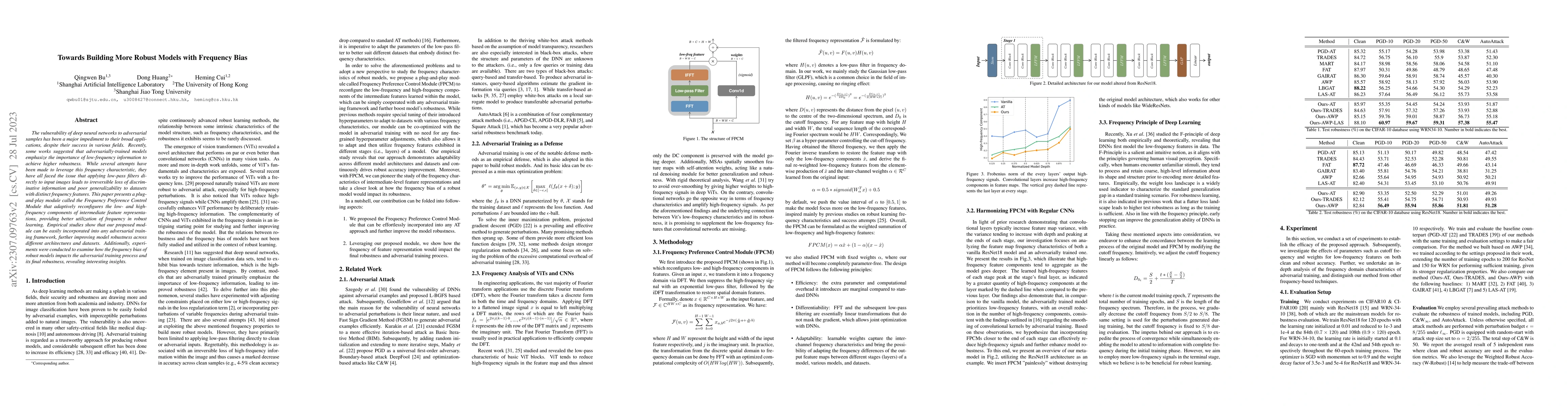 Thumbnail for Towards Building More Robust Models with Frequency Bias