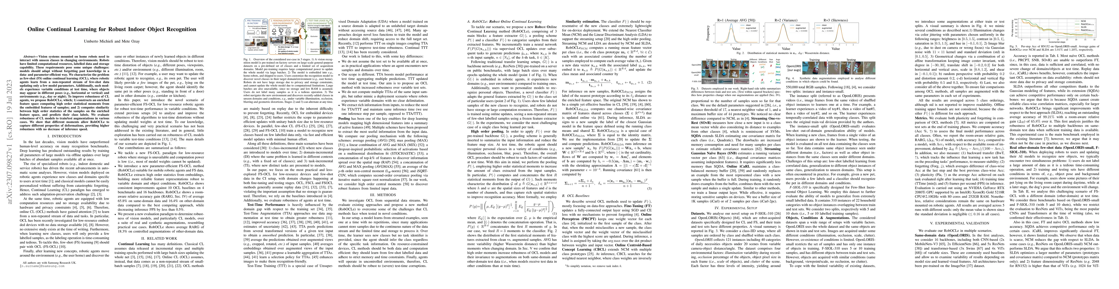 Thumbnail for Online Continual Learning for Robust Indoor Object Recognition