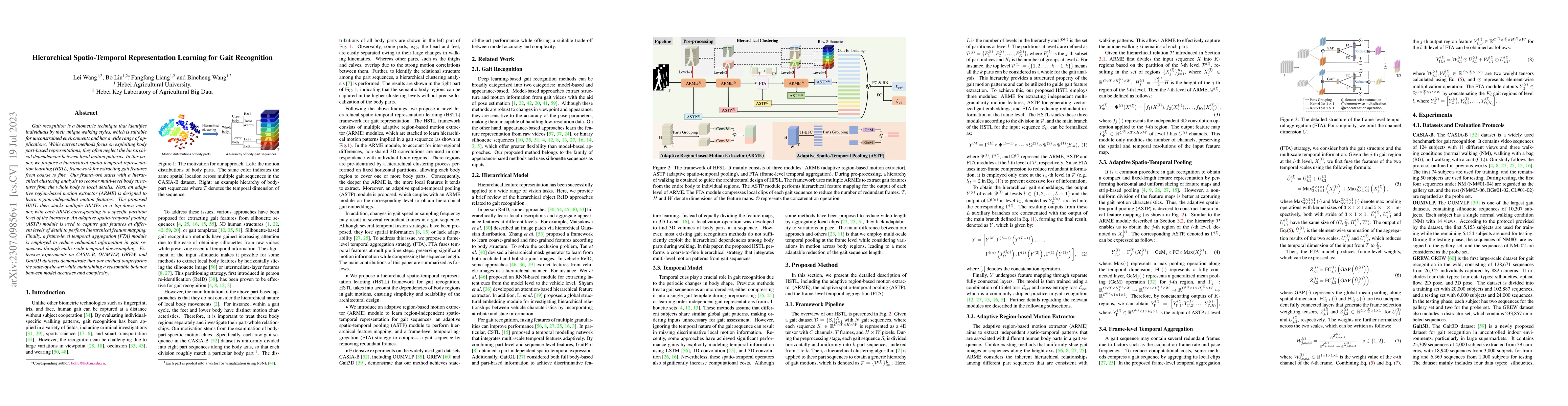 Thumbnail for Hierarchical Spatio-Temporal Representation Learning for Gait
  Recognition