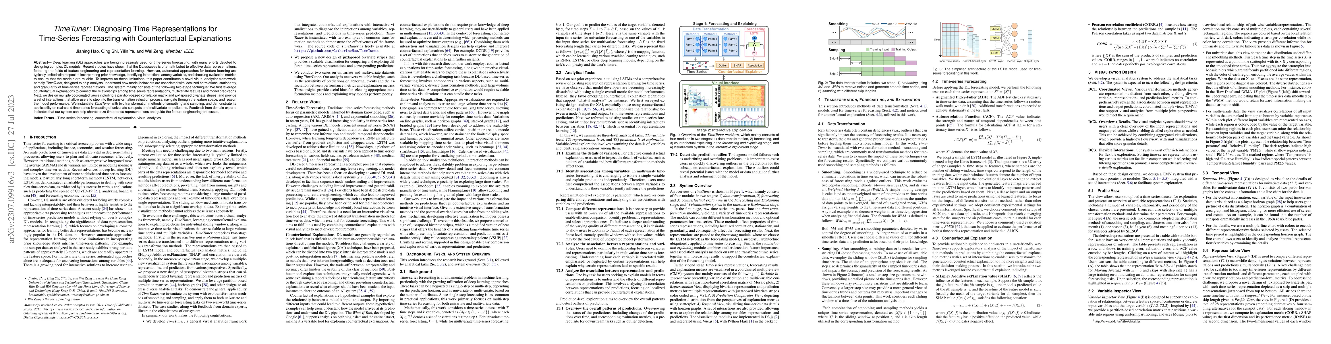 Thumbnail for TimeTuner: Diagnosing Time Representations for Time-Series Forecasting
  with Counterfactual Explanations