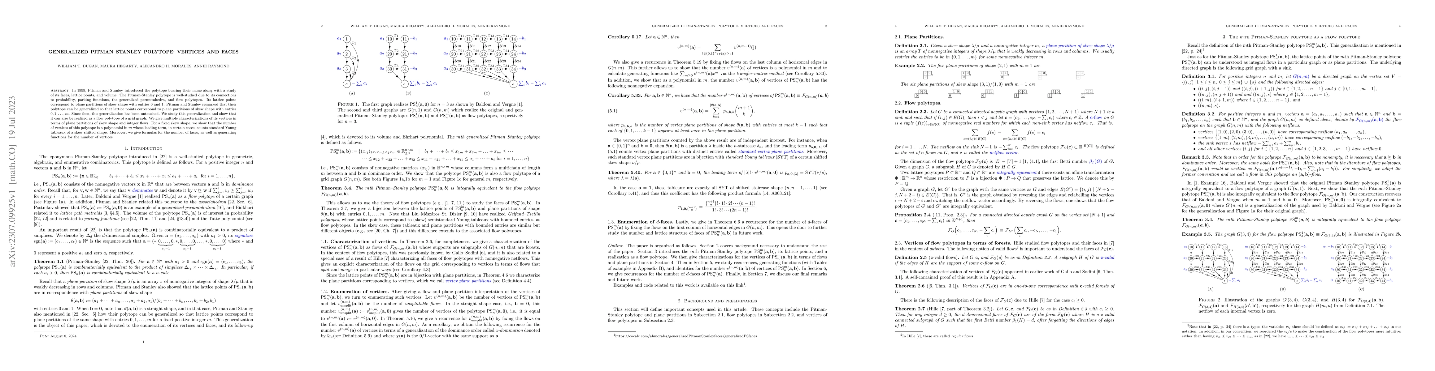 Thumbnail for Generalized Pitman-Stanley polytope: vertices and faces