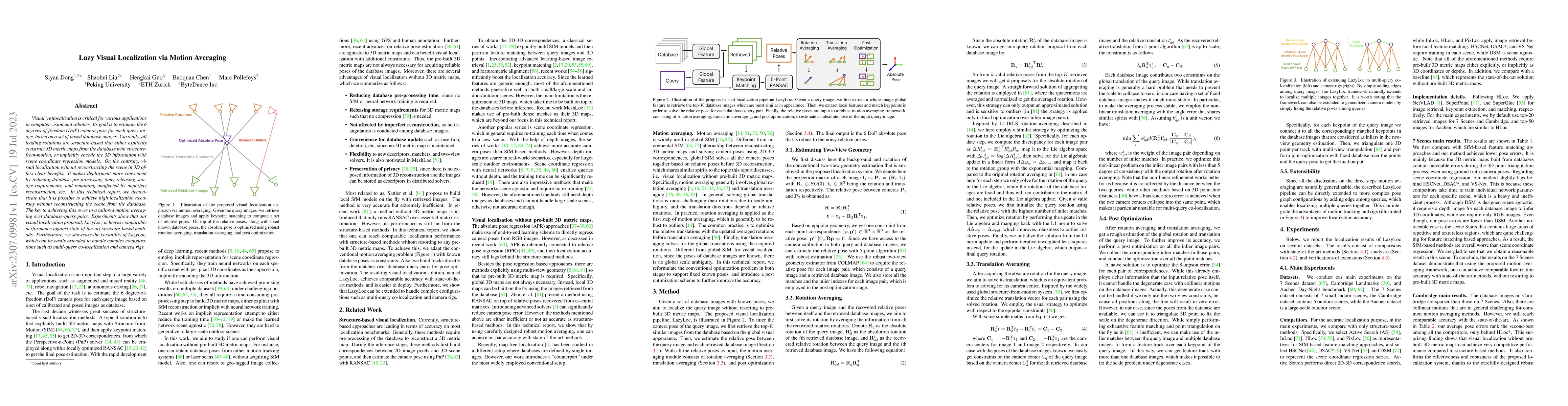 Thumbnail for Lazy Visual Localization via Motion Averaging