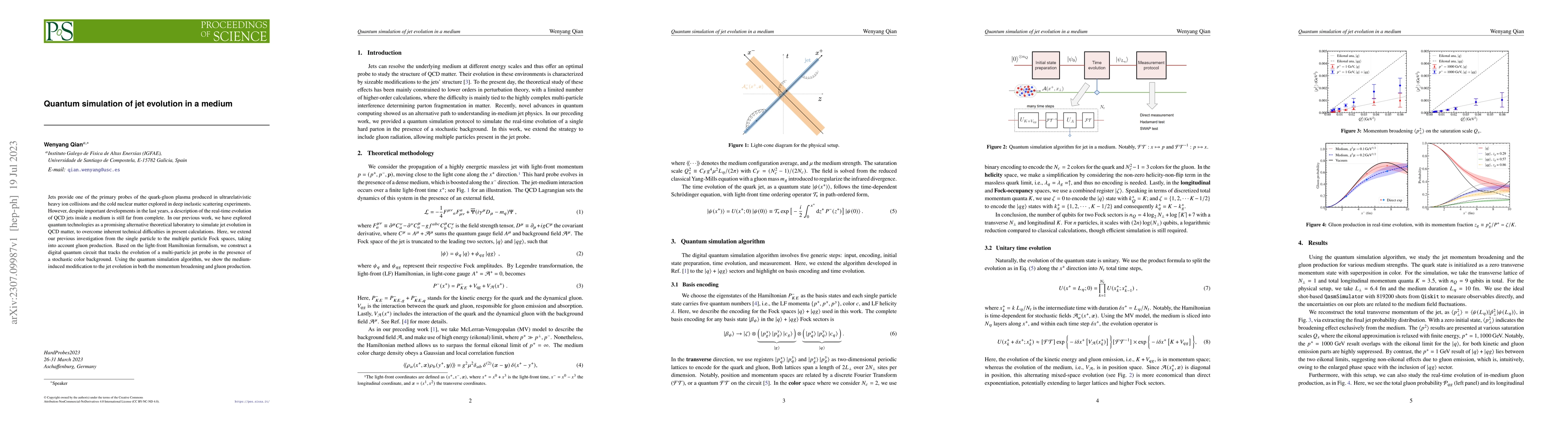 Thumbnail for Quantum simulation of jet evolution in a medium