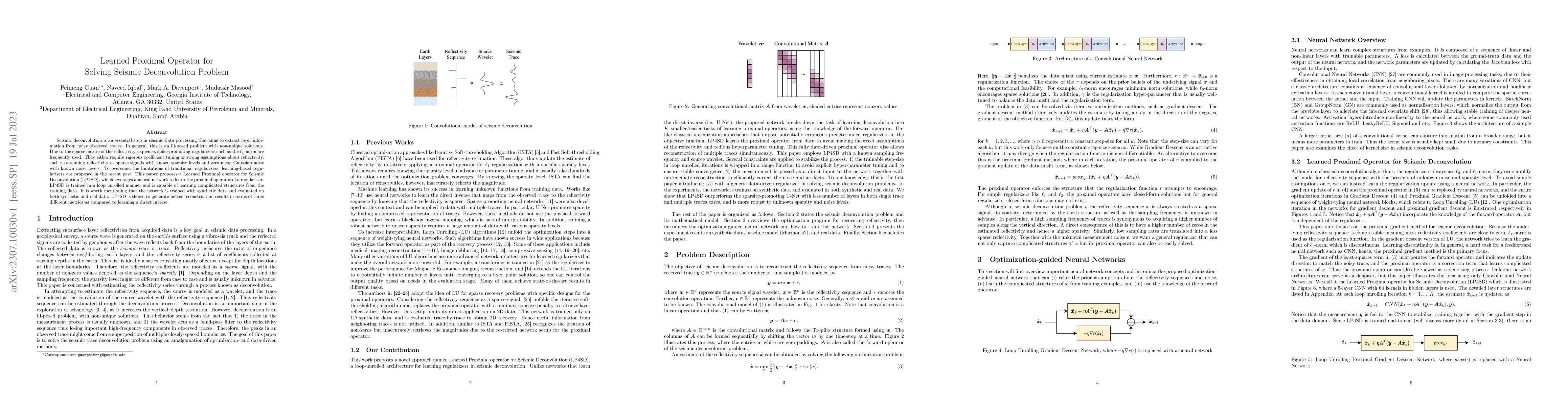 Thumbnail for Learned Proximal Operator for Solving Seismic Deconvolution Problem