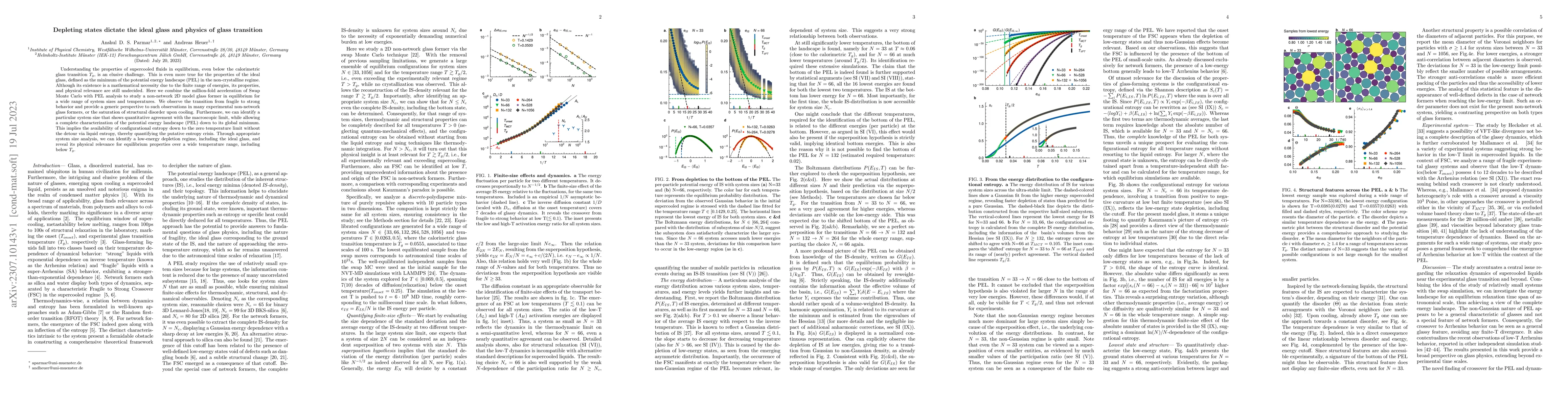 Thumbnail for Depleting states dictate the ideal glass and physics of glass transition
