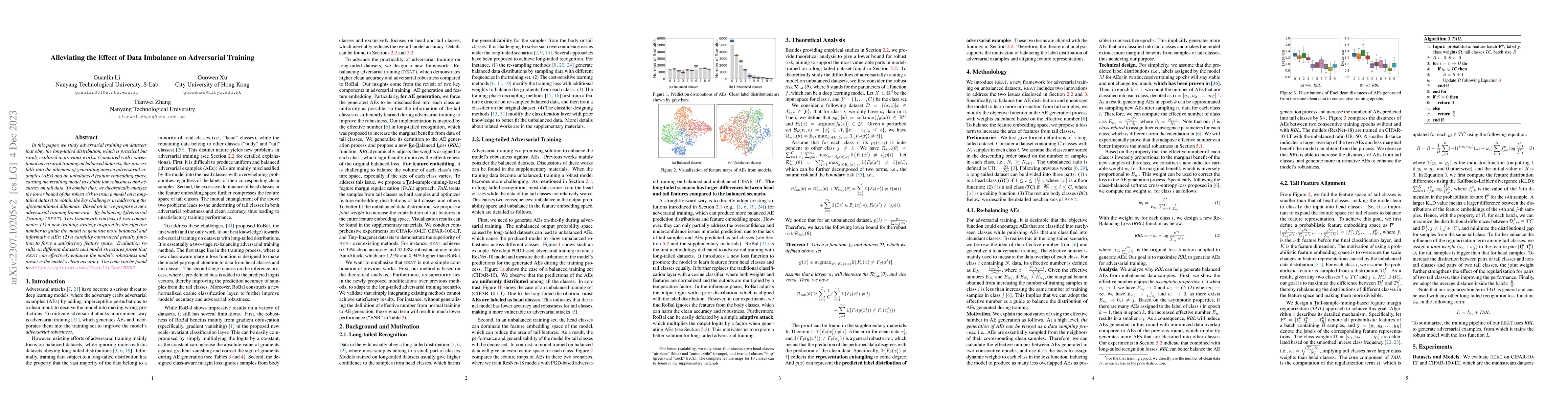 Thumbnail for Alleviating the Effect of Data Imbalance on Adversarial Training