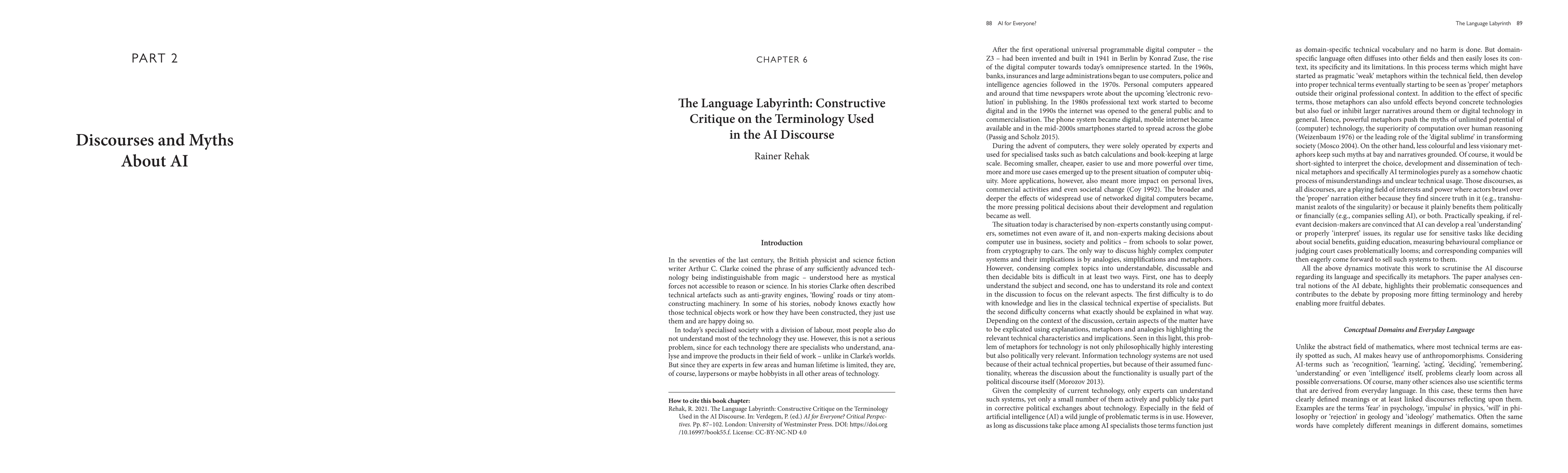 Thumbnail for The Language Labyrinth: Constructive Critique on the Terminology Used in
  the AI Discourse