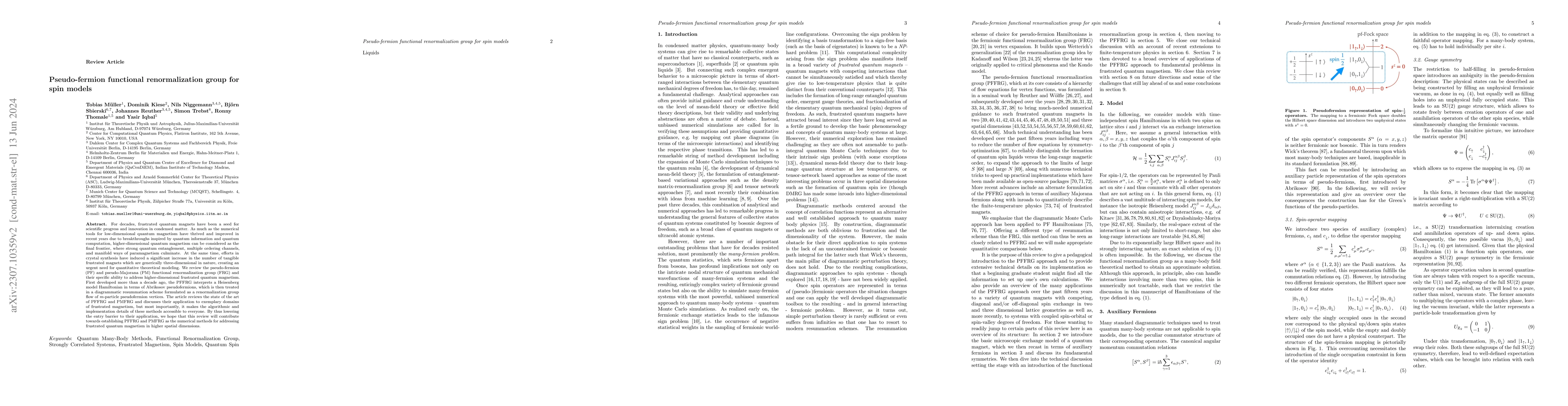 Thumbnail for Pseudo-fermion functional renormalization group for spin models