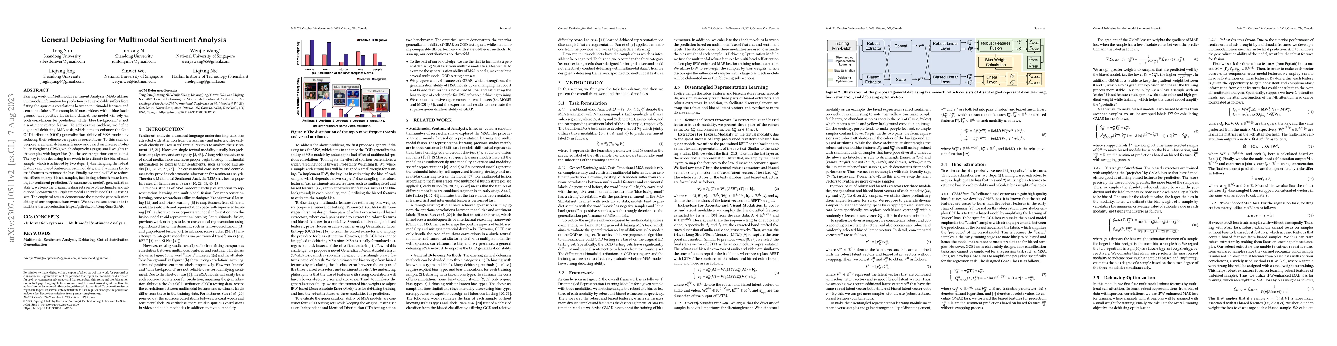 Thumbnail for General Debiasing for Multimodal Sentiment Analysis