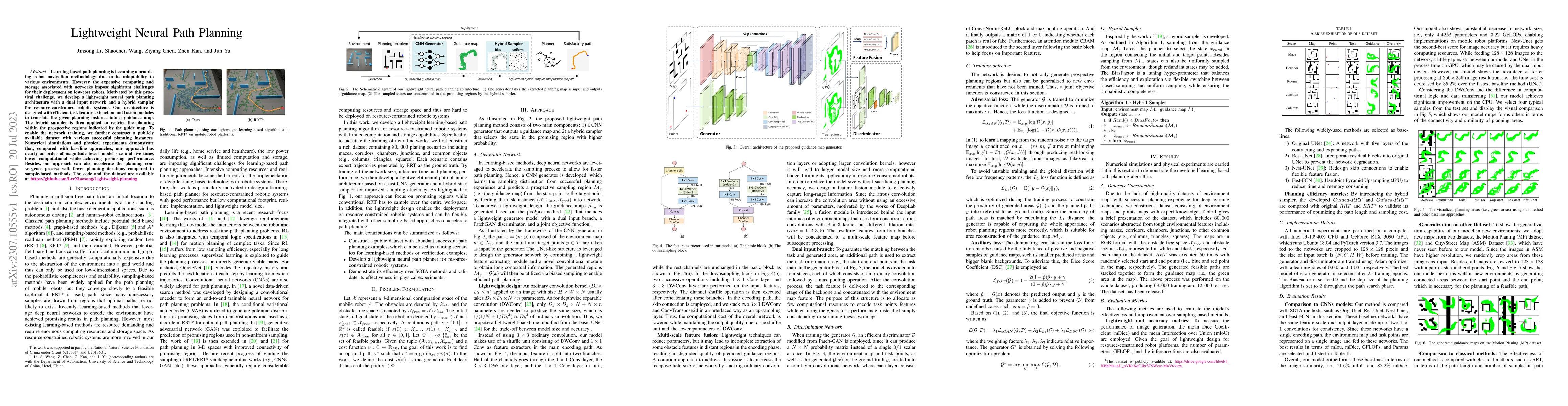 Thumbnail for Lightweight Neural Path Planning