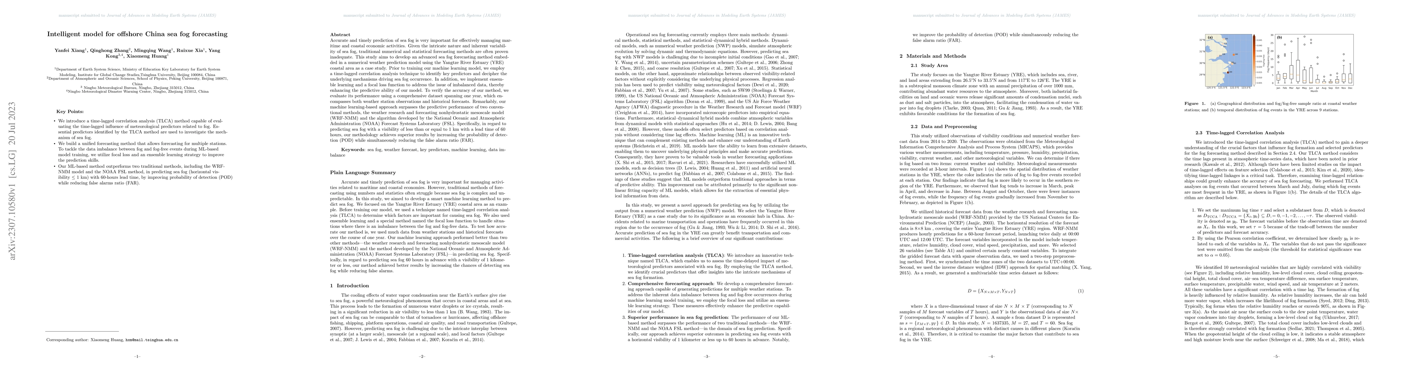 Thumbnail for Intelligent model for offshore China sea fog forecasting