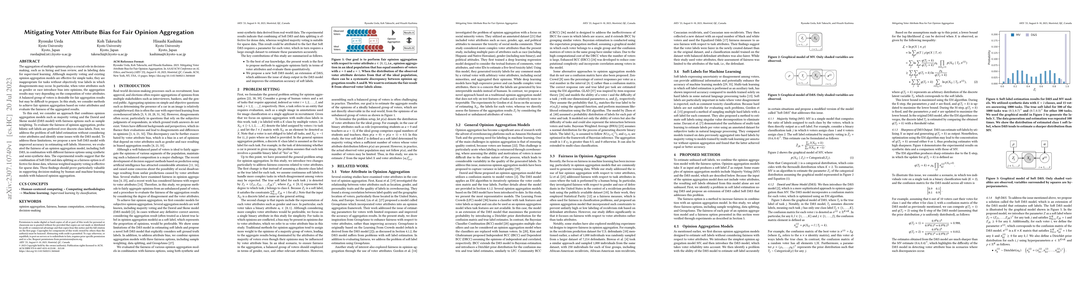 Thumbnail for Mitigating Voter Attribute Bias for Fair Opinion Aggregation