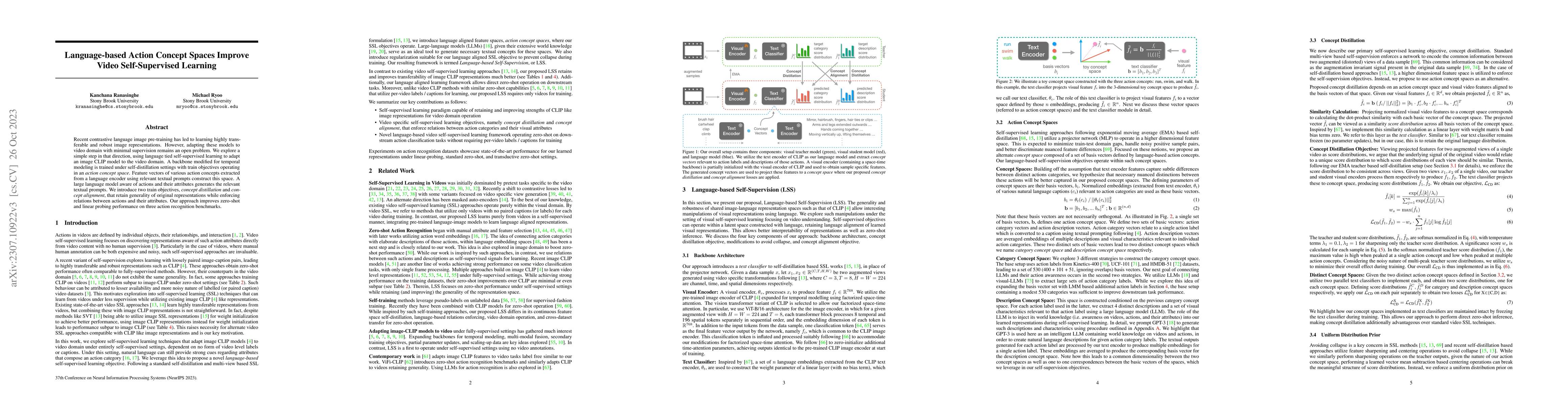 Thumbnail for Language-based Action Concept Spaces Improve Video Self-Supervised
  Learning