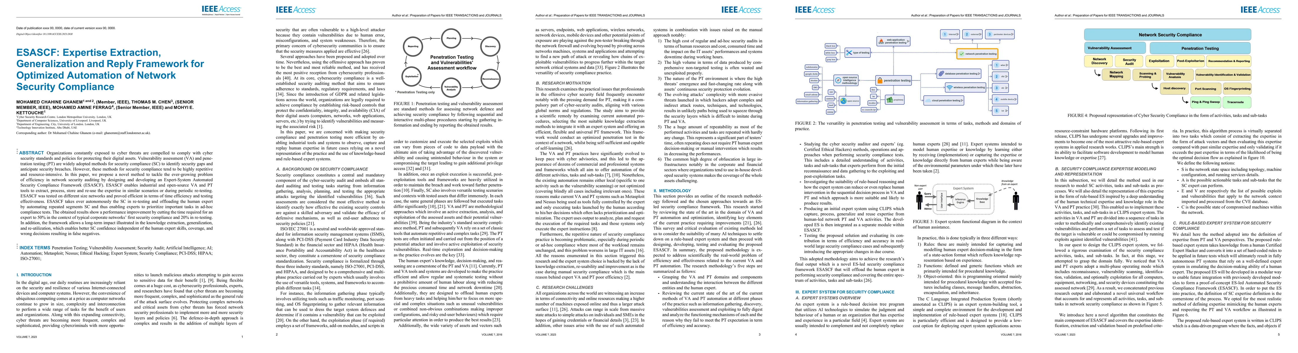 Thumbnail for ESASCF: Expertise Extraction, Generalization and Reply Framework for an
  Optimized Automation of Network Security Compliance