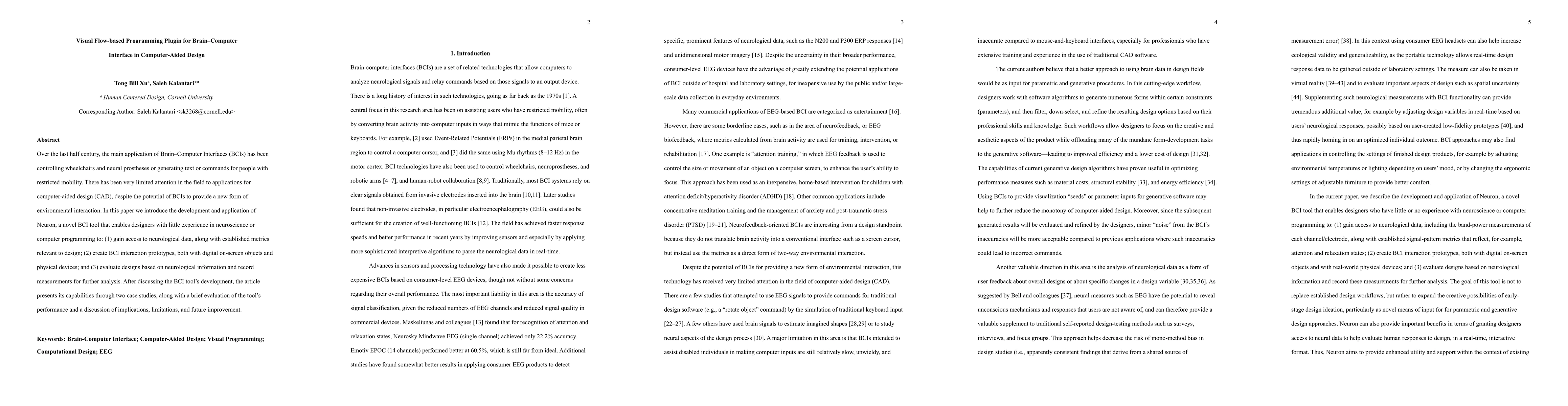 Thumbnail for Visual Flow-based Programming Plugin for Brain Computer Interface in
  Computer-Aided Design