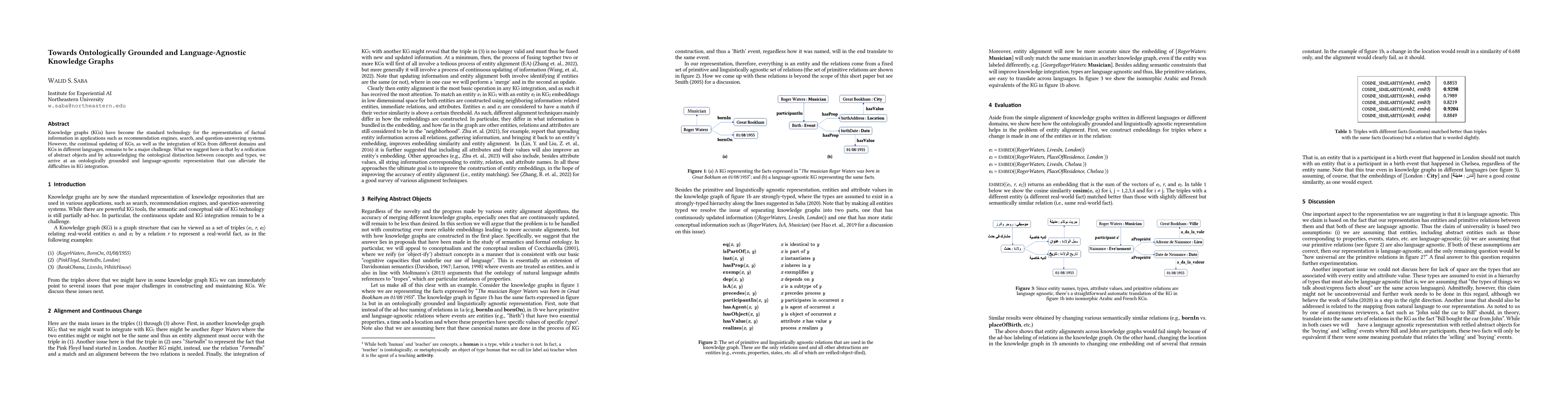 Thumbnail for Towards Ontologically Grounded and Language-Agnostic Knowledge Graphs