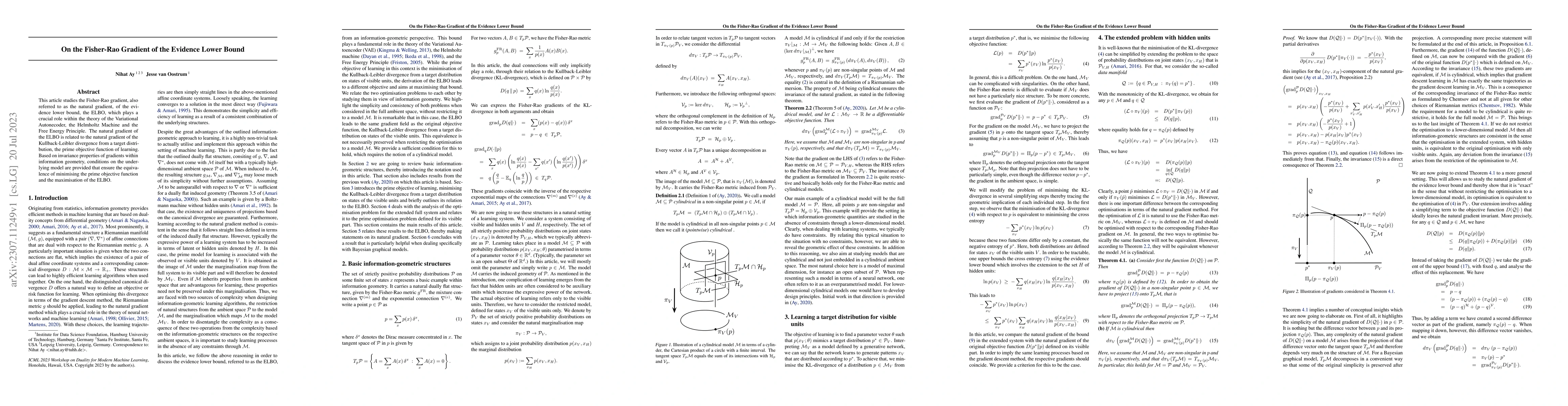 Thumbnail for On the Fisher-Rao Gradient of the Evidence Lower Bound
