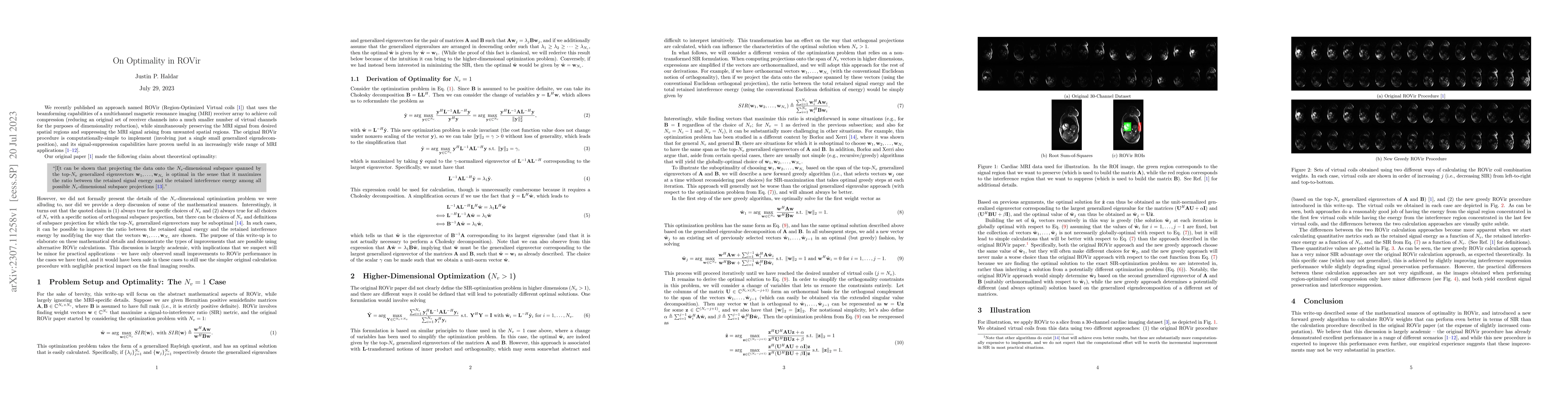Thumbnail for On Optimality in ROVir