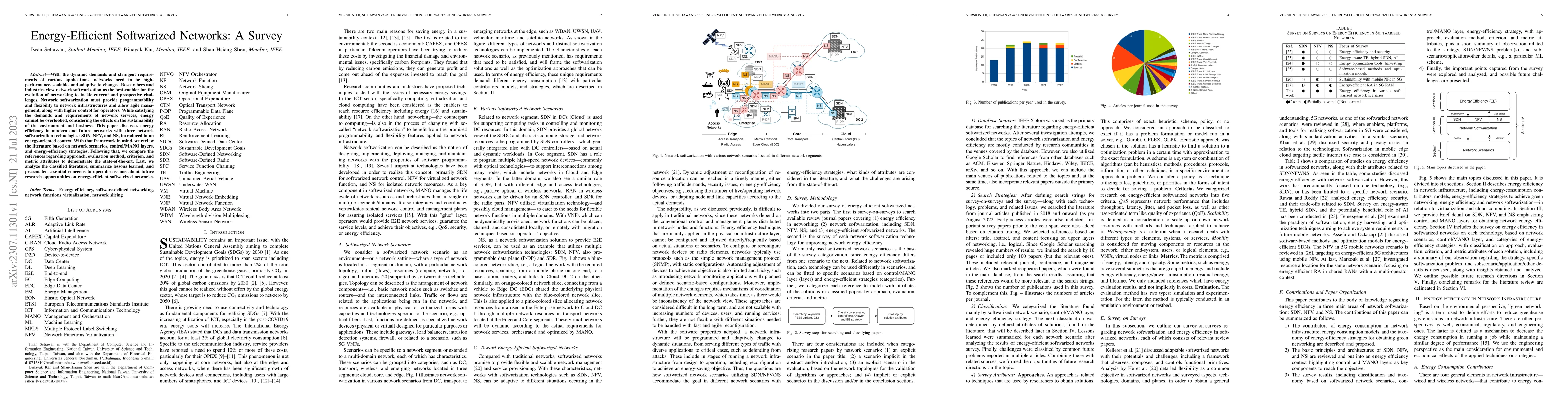 Thumbnail for Energy-Efficient Softwarized Networks: A Survey