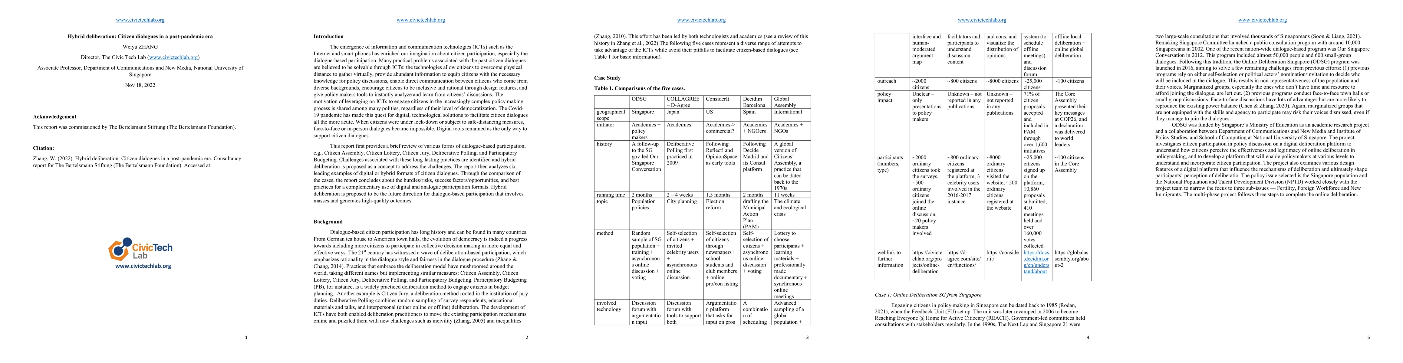 Thumbnail for Hybrid deliberation: Citizen dialogues in a post-pandemic era