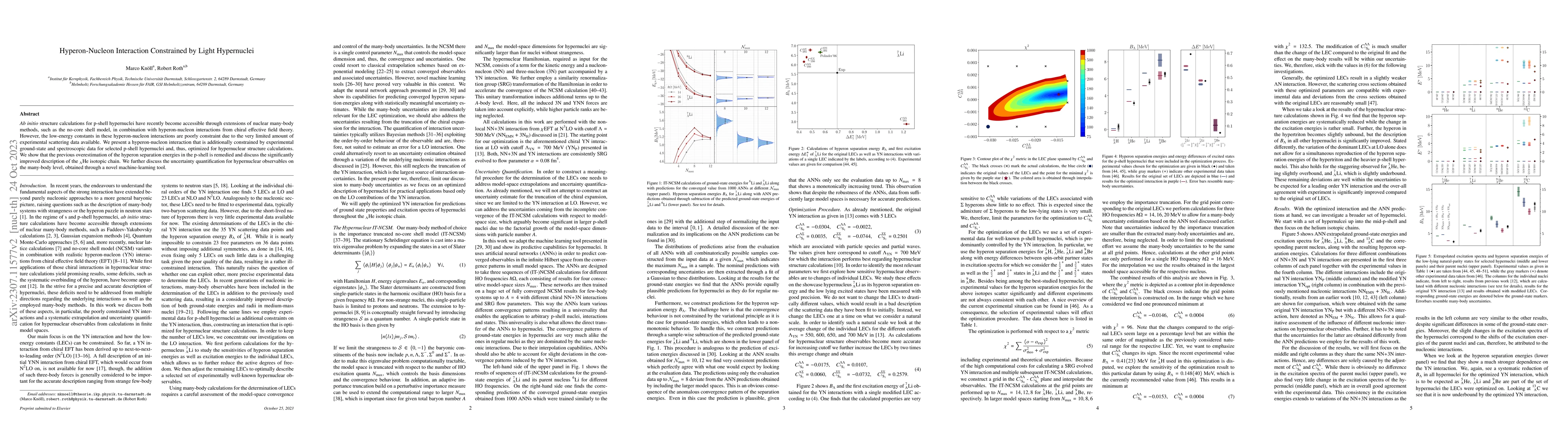 Thumbnail for Hyperon-Nucleon Interaction Constrained by Light Hypernuclei