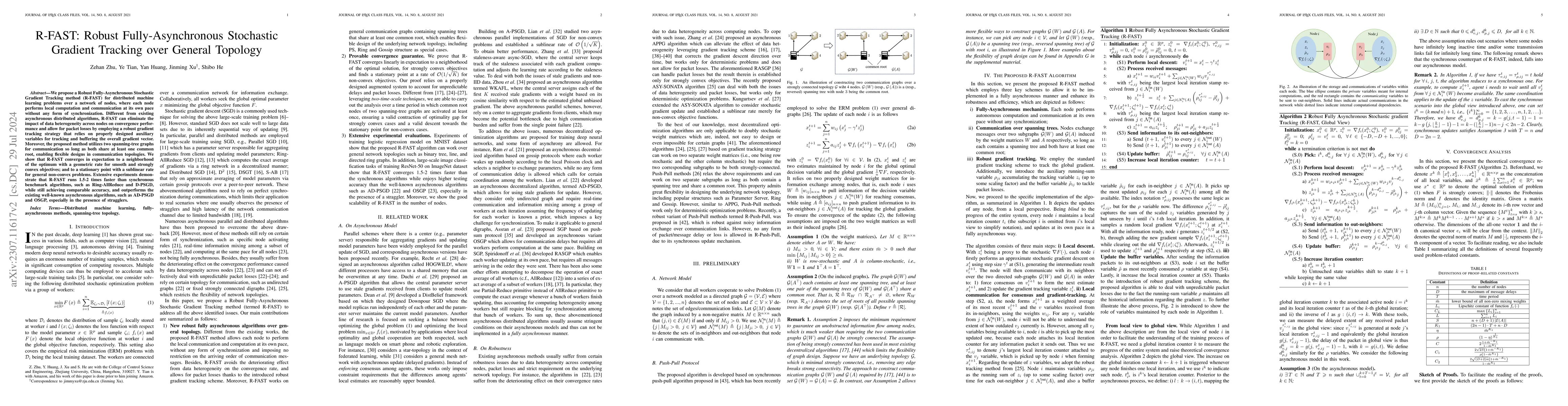 Thumbnail for Robust Fully-Asynchronous Methods for Distributed Training over General
  Architecture