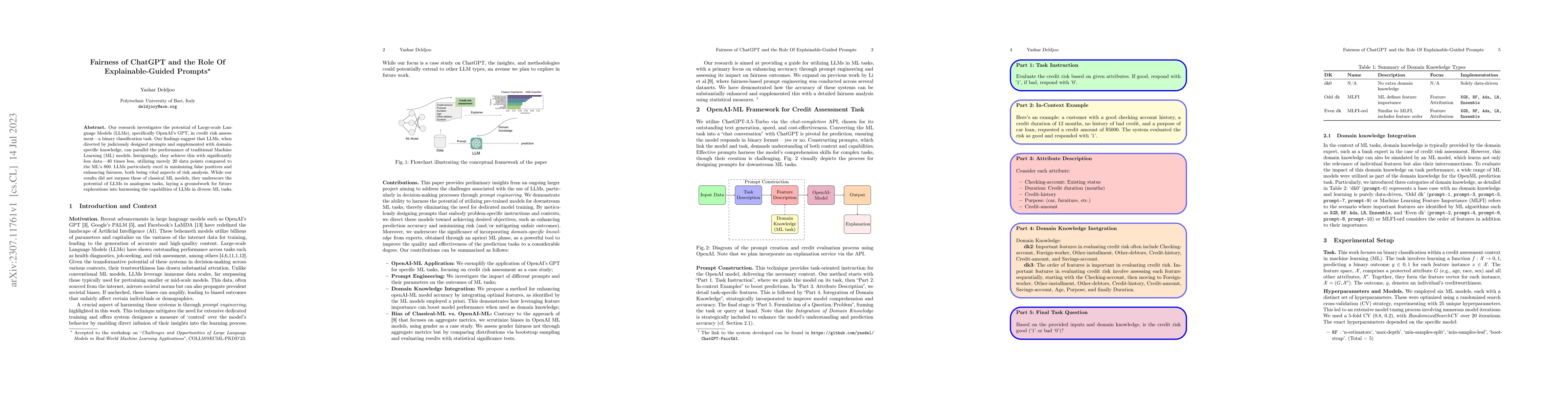 Thumbnail for Fairness of ChatGPT and the Role Of Explainable-Guided Prompts