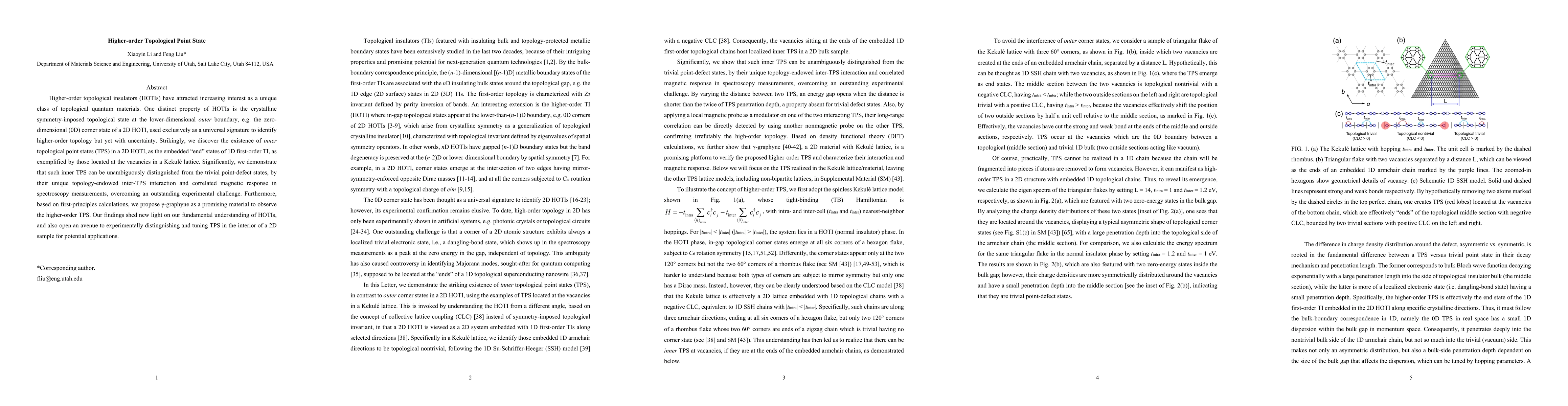 Thumbnail for Higher-order Topological Point State