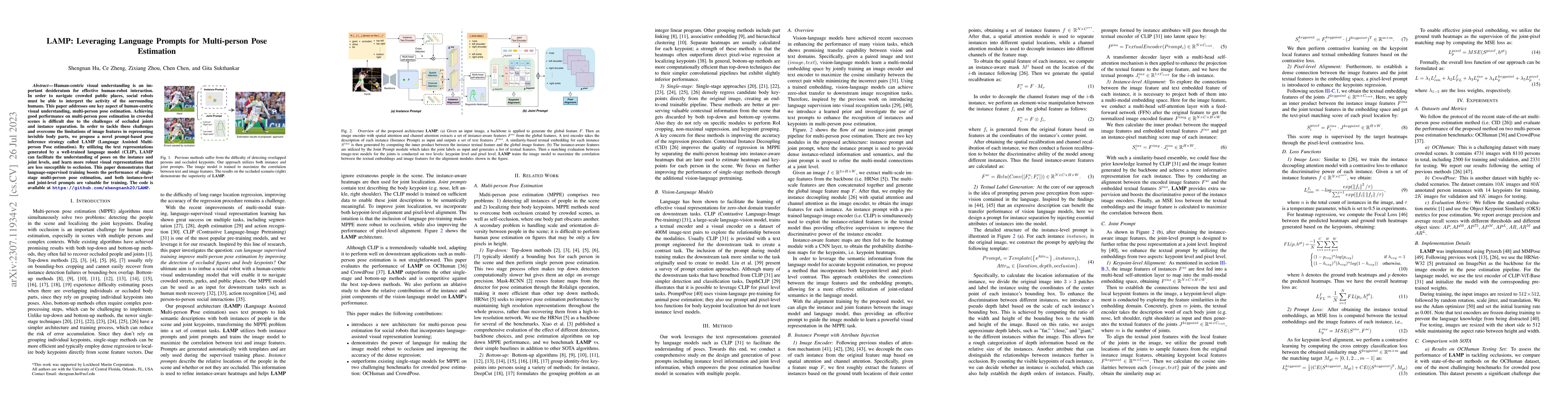 Thumbnail for LAMP: Leveraging Language Prompts for Multi-person Pose Estimation