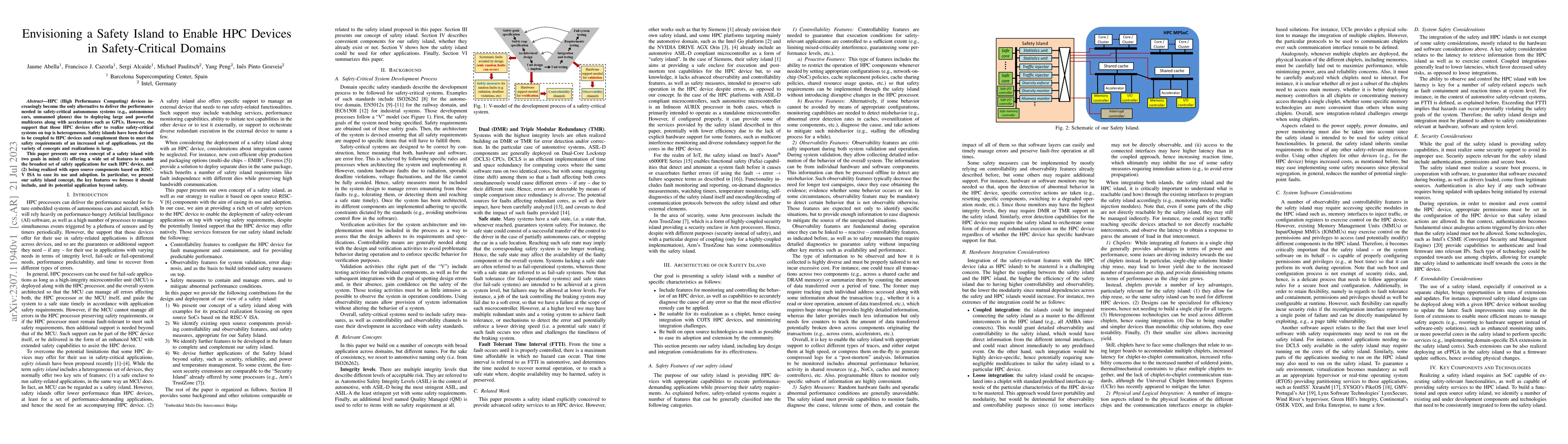 Thumbnail for Envisioning a Safety Island to Enable HPC Devices in Safety-Critical
  Domains