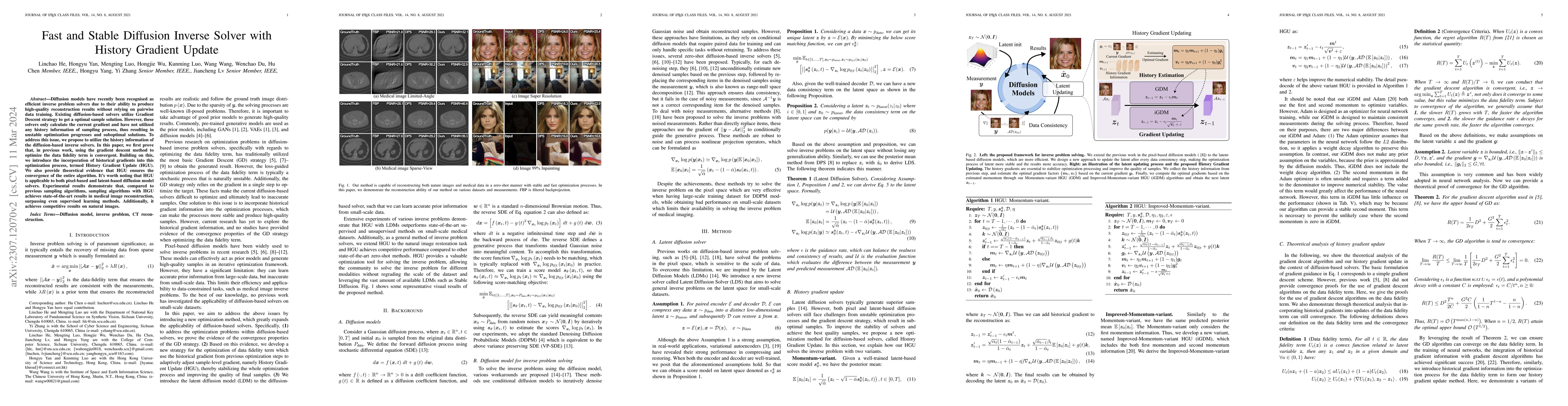 Thumbnail for Fast and Stable Diffusion Inverse Solver with History Gradient Update