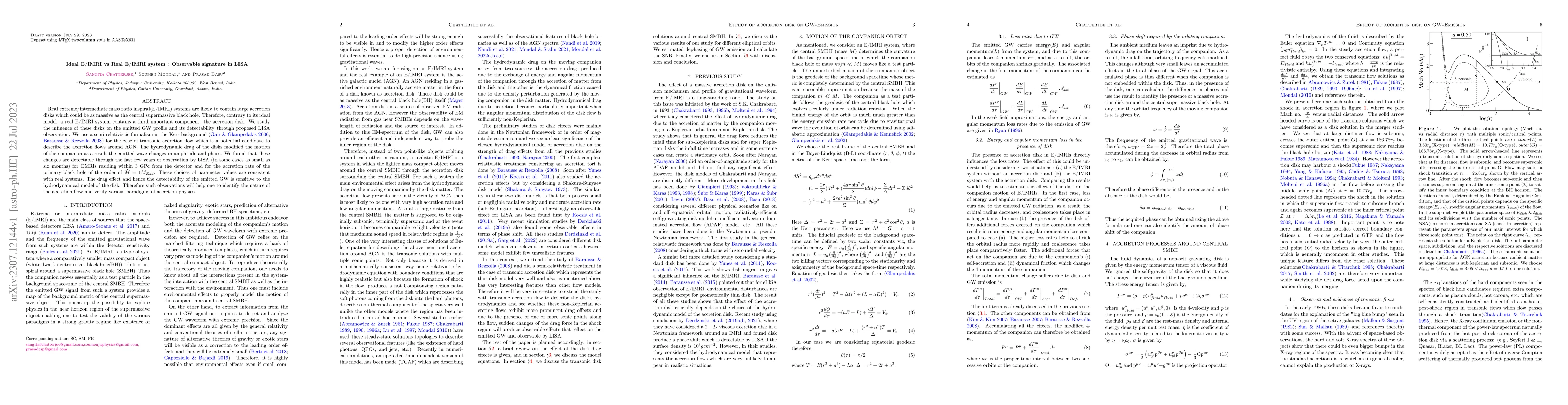 Thumbnail for Ideal E/IMRI vs Real E/IMRI system : Observable signature in LISA