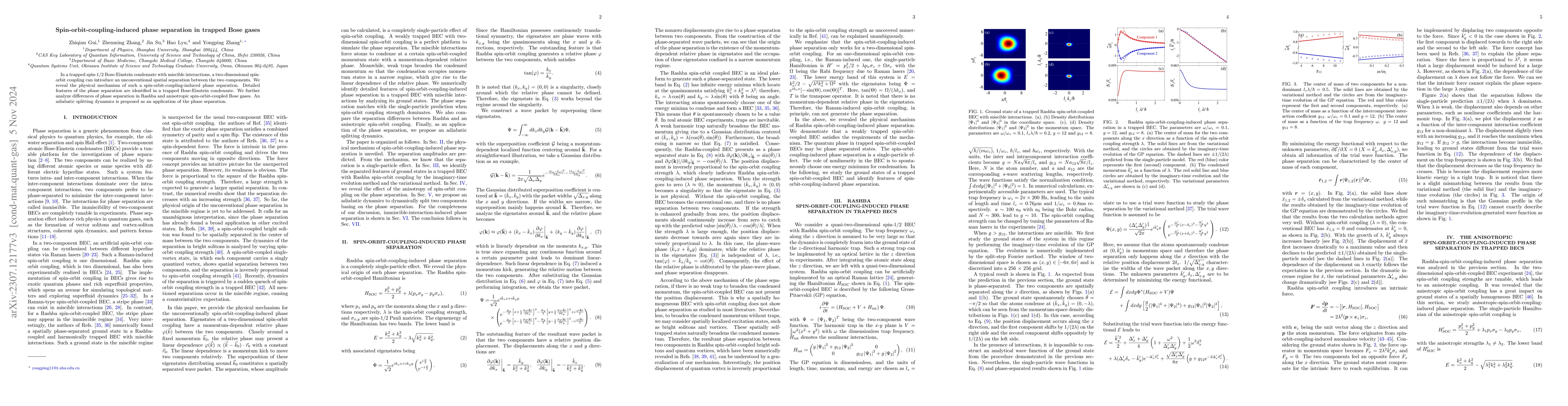 Thumbnail for Spin-orbit-coupling-induced phase separation in trapped Bose gases